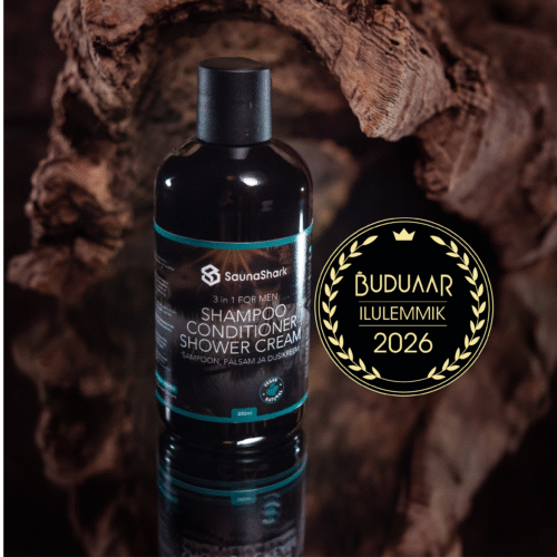 3 in 1 Meestele (šampoon, palsam, dušikreem)